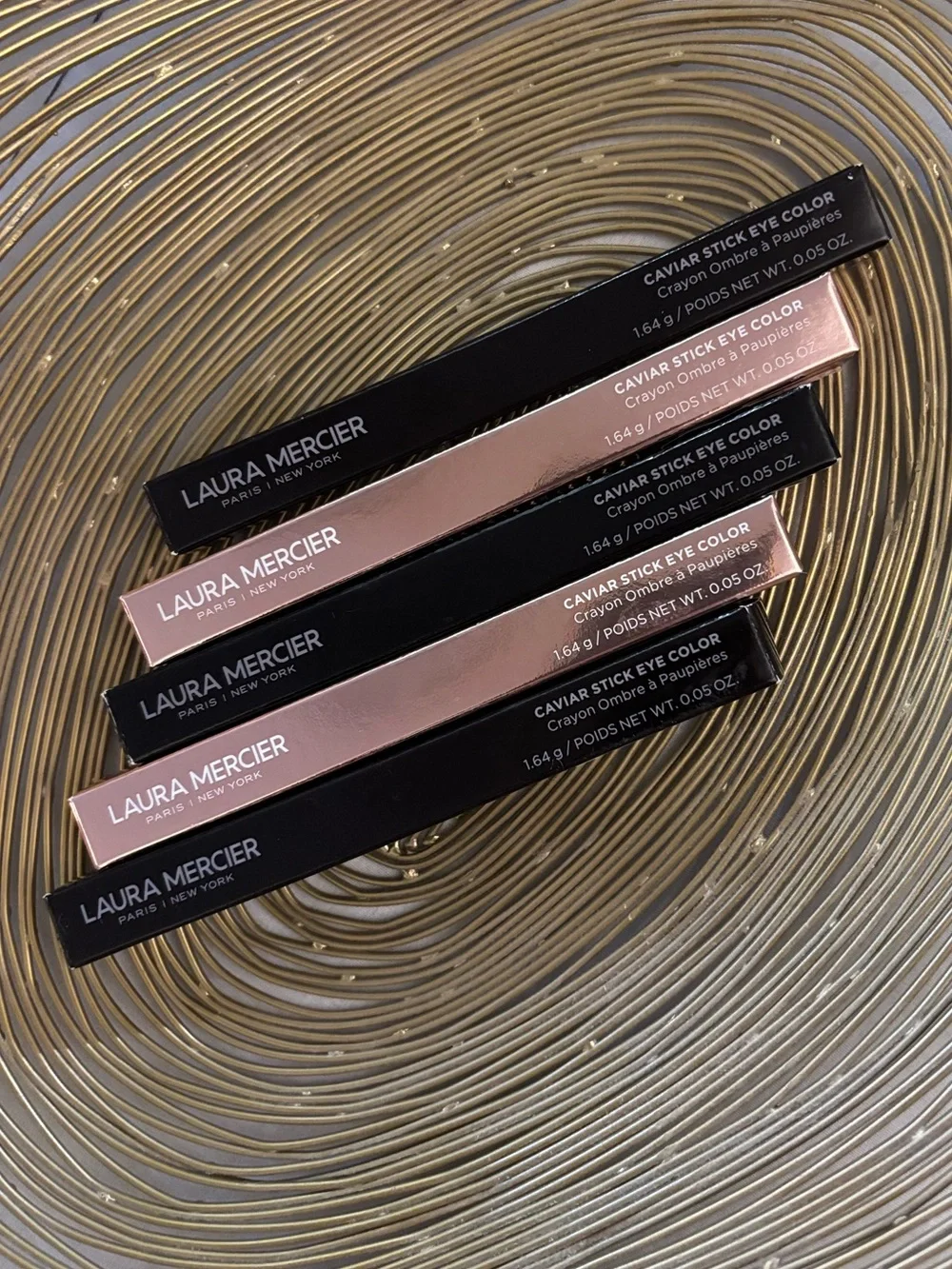 LAURA MERCIER Caviar Stick Eye Color: Bed of Roses, Strapless, Ginger